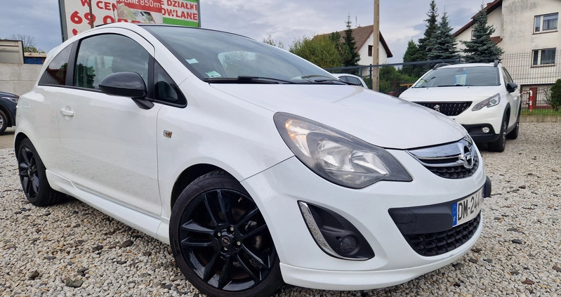 Opel Corsa cena 20500 przebieg: 102000, rok produkcji 2014 z Sulechów małe 232